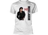 Michael Jackson - Maglietta "Bad"" Per Uomo/Donna Unisex PH776 (Xl) (Bianco)"