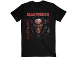 Iron Maiden - Maglietta "Senjutsu"" Logo Per Uomo/Donna Unisex RO2707 (M) (Nero)"