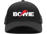 David Bowie - Cappellino Da Baseball "Aladdin Sane"" Logo Per Uomo/Donna Unisex RO2666 (Taglia Unica) (Nero)"