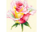 Magic Needle Zweigart Edition Kit Punto Croce "Tender Rose"", Contato, Fai Da Te, 11X11Cm"