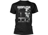 Godflesh - Maglietta "Decline & Fall"" Per Uomo/Donna Unisex PH1282 (L) (Nero)"