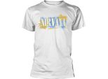 Nirvana - Maglietta "All Apologies"" Per Uomo/Donna Unisex PH1309 (Xxl) (Bianco)"
