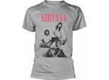 Nirvana - Maglietta "Bathroom"" Per Uomo/Donna Unisex PH1311 (L) (Grigio)"