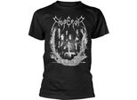 Emperor - Maglietta "Nightside Old School"" Per Uomo/Donna Unisex PH1537 (S) (Nero)"