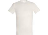 T-Shirt Sols Imperial Da Uomo, Manica Corta PC290 (L) (Bianco Naturale)