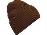 Beechfield - Berretto Con Polsino Per Uomo/Donna Unisex RW8260 (Taglia Unica) (Marrone Noce)