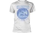 Led Zeppelin - Maglietta "Tour '75"" Per Uomo/Donna Unisex PH2705 (S) (Bianco)"
