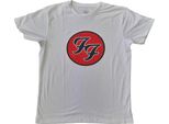 Foo Fighters - Maglietta Uomo/Donna Unisex RO4907 (Xl) (Bianco)