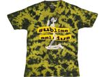 Sublime - T-Shirt Batik Per Uomo/Donna Unisex RO4965 (S) (Giallo)