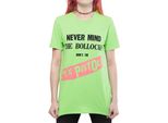 Sex Pistols - Maglietta "Never Mind The Bollocks"" Da Donna RO5006 (L) (Verde)"