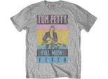 Tom Petty & The Heartbreakers - Maglietta "Full Moon Fever"" Per Bambini/Ragazzi Unisex RO5095 (M) (Grau)"
