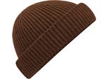 Beechfield - Berretto "Recycled Harbour"" Per Uomo/Donna Unisex PC4630 (Taglia Unica) (Marrone Noce)"