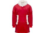 Ribbon - Felpa Con Cappuccio Reversibile Per Uomo/Donna Unisex RW8220 (Taglia Unica) (Rosso/Bianco)