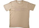 The Beatles - T-Shirt Ricamata Per Uomo/Donna Unisex RO5240 (M) (Sand)