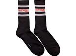 Spice Girls - Calzini Logo Per Uomo/Donna Unisex RO5171 (40,5 Eu - 45,5 Eu) (Nero/Bianco)