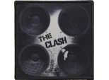 The Clash - Altoparlante - Toppa Da Stirare - Poliestere RO5057 (Taglia Unica) (Nero/Grigio)