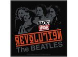 The Beatles - Toppa "Revolution"", Tessuto RO2763 (Taglia Unica) (Nero/Grigio/Rosso)"