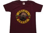 Guns N Roses - Maglietta Per Bambini RO2834 (158-164) (Rosso Vino)