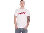 Gorillaz - Maglietta Uomo/Donna Unisex RO2735 (Xl) (Bianco)