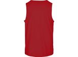Costruisci Il Tuo Marchio - Top Senza Maniche "Basic"" Da Uomo RW8527 (4XL) (Rosso Borgogna)"