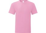 Maglietta Fruit Of The Loom Herren Iconic PC3389 (S) (Blassrosa)
