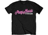 Roxy Music - Maglietta "For Your Pleasure Tour"" Per Uomo/Donna Unisex RO2816 (L) (Nero)"