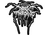 Darkthrone - Scollo - Patch, Logo In Tessuto RO2907 (Taglia Unica) (Nero/Bianco)