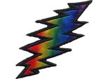 Grateful Dead - Rainbow - Toppa Da Stirare - Cotone RO3046 (Taglia Unica) (Multicolore)