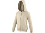 Gilet Con Cappuccio Awdis Kids RW192 (12-13 Anni (152)) (Grigio Screziato)