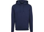 Build Your Brand Felpa Con Cappuccio Pesante Da Uomo RW5681 (Xl) (Blu Navy Chiaro)