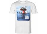Gorillaz - Maglietta "Plastic Beach"" Per Uomo/Donna Unisex RO2910 (Xl) (Bianco)"