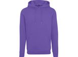 Felpa Con Cappuccio Build Your Brand Uomo RW5681 (S) (Ultraviolet)