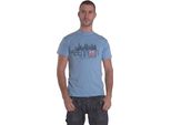 John Lennon - Maglietta "Nyc"" Per Uomo/Donna Unisex RO2852 (S) (Azzurro)"