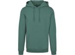 Felpa Con Cappuccio Pesante Da Uomo Build Your Brand RW5681 (5XL) (Verde Foglia)
