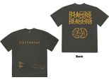 Imagine Dragons - Maglietta "Cutthroat"" Per Uomo/Donna Unisex RO3383 (M) (Antracite)"