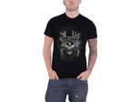 Guns N Roses - Maglietta "Faded Skull"" Per Uomo/Donna Unisex RO2957 (S) (Nero)"