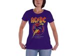 Ac/Dc - Maglietta "For Those About To Rock ´81"" Per Donna RO3012 (M) (Violett)"