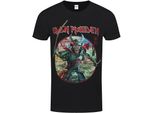 Iron Maiden - Maglietta "Senjutsu Eddie Warrior"" Per Uomo/Donna Unisex RO3100 (S) (Nero)"