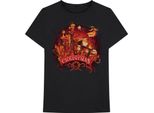 Nightmare Before Christmas - Maglietta "We Wish You A Scary Christmas"" Per Bambini/Donne Unisex RO3166 (S) (Schwarz)"