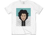 Prince - Maglietta "Lovesexy"" Per Uomo/Donna Unisex RO3155 (S) (Bianco)"