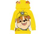 Paw Patrol - Maglia Con Cappuccio E Orecchie 3D Per Bambini NS6996 (110) (Giallo/Bruno)