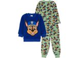 Paw Patrol - Pigiama Con Pantaloni Lunghi Per Bambini NS6986 (104) (Blu/Verde Mare)