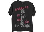 Sex Pistols - Maglietta "Anarchy In The Uk"" Per Uomo/Donna Unisex RO3375 (S) (Nero)"