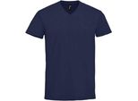 Sols - T-Shirt "Imperial"" Con Scollo A V Per Uomo PC5309 (S) (Blu Scuro)"