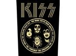 Kiss - Toppa "Hailing From Nyc"" RO3455 (Taglia Unica) (Nero/Oro)"