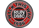 Run Dmc - Toppa Da Stirare "Walk This Way"" - Cotone RO3541 (Taglia Unica) (Nero/Rosso)"