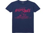 Ramones - Maglietta "Roundhouse"" Per Uomo/Donna Unisex RO3712 (M) (Blu Navy)"