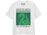 Harry Potter - Maglietta Per Ragazze TV1960 (152-158) (Bianco/Verde)