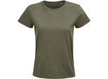 Sols - T-Shirt "Pioneer"" In Cotonelogico Da Donna PC5342 (M) (Khaki)"