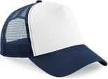 Beechfield - Cappello Trucker Per Bambini PC5325 (Taglia Unica) (Blu Scuro/Bianco)
